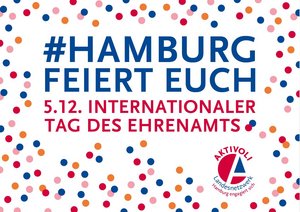 #Hamburg feiert euch Banner 