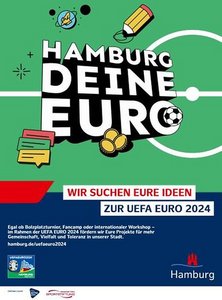 Plakat Ideenwettbewerb Hamburg deine Euro